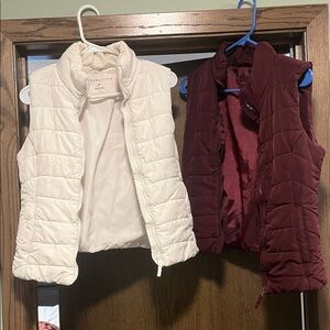 Aeropostale size small vest bundle